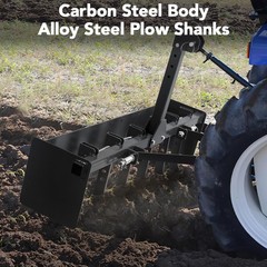 💎55″ Tow Behind Box Scraper Box Blade 3-Point Quick Hitch For Cat 0 Cat 1 Tract