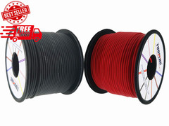 20 AWG Electrical Wire 400 Feet Stranded Wire [200 ft Black and 200 ft Red] F…