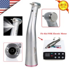 Dental 1:5 Electric Fiber Optic Contra Angle Handpiece Increasing USA