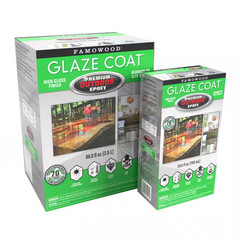 24 Oz. Clear Glaze Coat Outdoor Epoxy Kit (4-Pack)