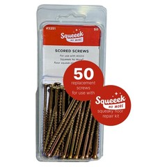 O’BERRY Enterprises 3251 Squeak Replacement Screw (50 Count) Pack of 1, Yellow