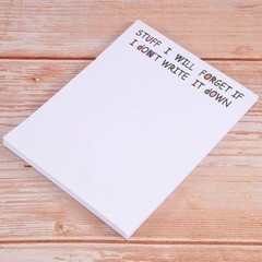 Funny Sticky Note, to Do List Notepad Funny Stationery, Office Supplies,8999