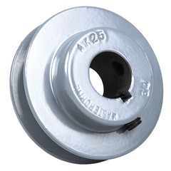 Cast Iron 2.5″ Single Groove V Style Section A Belt 4L for 3/4″ Shaft Pulley