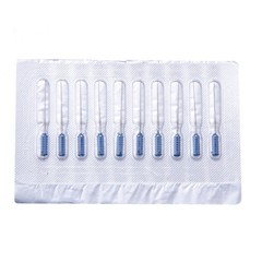 10 Pcs Dental Stainless Steel Barbed Broaches Endodontic Needles 21/25mm 20-60#