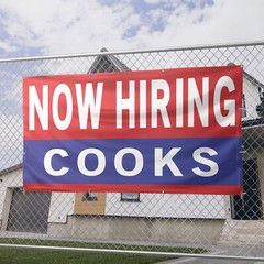 Now Hiring Cooks 13 oz Heavy Duty Vinyl Banner Cook Jobs Available Help Wanted