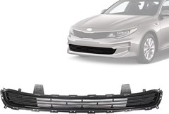 Front Bumper Lower Grille Compatible with 2016 2017 2018 Kia Optima EX LX Matte