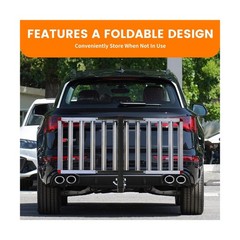 MaxxHaul 50149 500-lb Capacity 50 inch x 22 inch Hitch Mount Premium Folding …