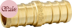 1/2 Inch 2 X 100 Ft (200 Ft) Pex-B Pipe/Tubing, 30 Pcs 1/2-Inch Barb Crimp Brass