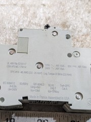 SCHNEIDER ELECTRIC MULTI 9 C60 2A 60-240V 10KA 50/60HZ