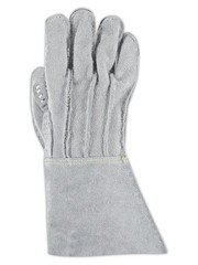 Magid 4010Glg-Xl Split Leather High Heat Glove Stapled Palm X-Large Gray