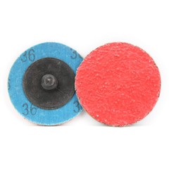 50 Pack – 2″ Inch 36 Grit Ceramic Quick Change Sanding Discs Type R Roloc