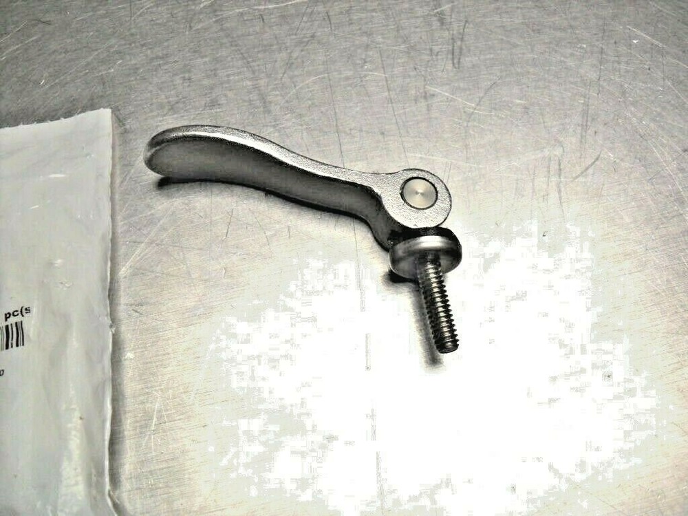 qty 2 – Kipp Cam Levers K0647.15120A2X20 – 0.78, 1/4-20, NATURAL , Stainless new