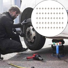 200PC Tire Puncture Spikes Heavy Portable Duty Carbon Steel Triangle Road Spikes