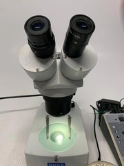 OMAX Zoom Stereo 10x 20x Microscope with Extra LED Ring Light