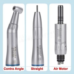 Dental Inner Water Low Speed Straight Handpiece Contra Angle Air Motor AS US