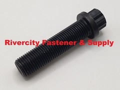 1/2-20×2 Alloy Steel 12 Point Flange Screws 1/2x20x2 Extra Strong Bolts 1/2 x 20