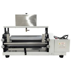 110V Double-sided Gluing Machine 15.35IN Glue Coating Machine with Steel Roller