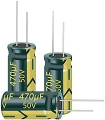 50V 470uF 10x20mm High Frequency Aluminum Electrolytic Capacitor 20pcs Lot TV
