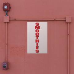 Door Decals Vertical Vinyl Stickers Multiple Sizes Smoothies Industrial Vinyl