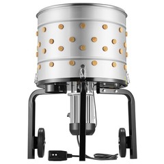 Uimoso 19.7″ Electric Poultry Plucker Machine 750W, 275RPM, 114 Rubber Fingers