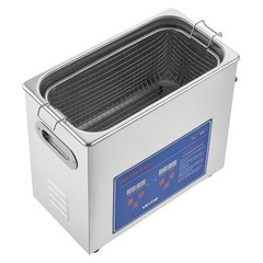 VEVOR Ultrasonic Cleaner 6L-Class Ultrasonic Parts Cleaner 40kHz for Jewelry