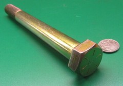 Cap Screw Bolt, PT, GRADE 8 Yellow Zinc Chromate 3/4″-10 x 7.50″ Length, 2 Pc
