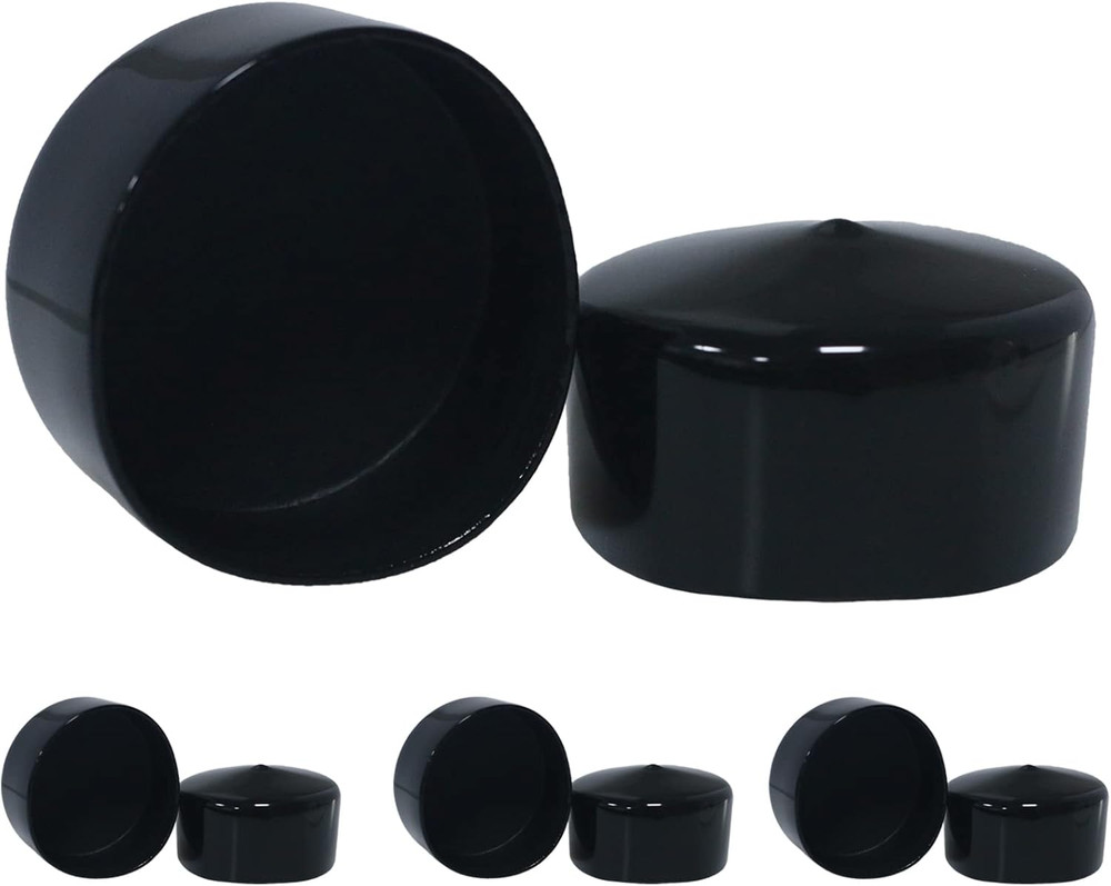 2 1/2 Inch Rubber Cap round 2.5 Inch Rubber End Caps PVC Flexible Protector Plas