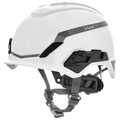 MSA V-Gard® H1 Safety Helmet Novent White Fas-Trac III Pivot ANSI EN397 10194791