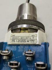 Allen-Bradley 800T-N61KF4T 4-Pos Cylinder Lock Switch W/ 800T Logic Reed CB D3