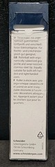 Schneider Ray Cartridge Rollerball Pen, Blue Ink, Dark Blue/Light Gray RS18703