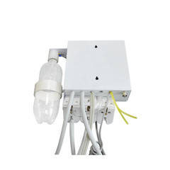 Wall Mount Dental Portable Air Control Turbine Unit Iwth Handpieces Set 4Hole US
