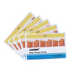 1-100 Packs Dental Endodontic Obturation Gutta Percha Points F1 F2 F3 AZDENT
