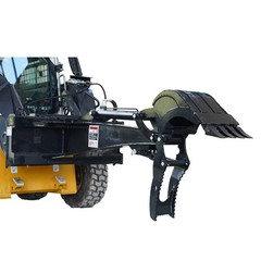 Skid Steer Backhoe Attachment with 15 inch digger Bucket ,Universal Mount Plate