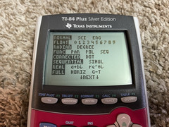 Texas Instruments TI-84 Plus Silver Edition Pink/Purple Graphing Calculator