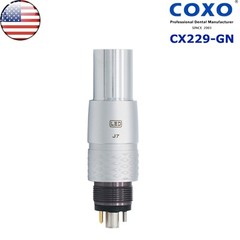 US COXO Dental LED Fiber Optic Handpiece fit Kavo Multiflex NSK Phatelus 6 Pin
