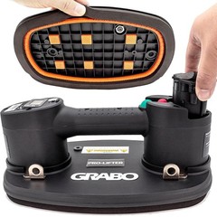GRABO Pro Electric Vacuum Suction Cup Lifter With Auto Turn On/Off Pump Function