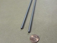 4140/4142 Steel Rod, Metric 5 mm Dia. (-0.051) x 3 FT Length