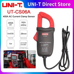 UNI-T UT-CS06A 400A AC Digital Current Clamp Meter Sensor UT117C UT61E+/UT60BT