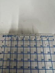 Nalgene 81-Place Microcentrifuge Storage Box – 1/2″ Openings