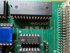 HAAS-LASER MSTV2 18-06-74-00/b / 18-06-48-AH V1.2 CONTROLLER BOARD ID: M231163