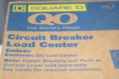 -=NEW-SQUARE D QO124L125G 1PHASE 125A 24 CIRCUIT BREAKER LOAD CENTER CONVERTIBLE