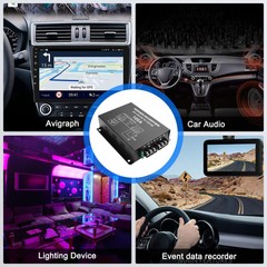 24V to 12V DC Step-Down Converter 100A 1200W for Car Truck Vehicle