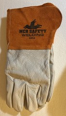 MCR Safety 4952L Welding Gloves Size: L 100% Cowhide Leather