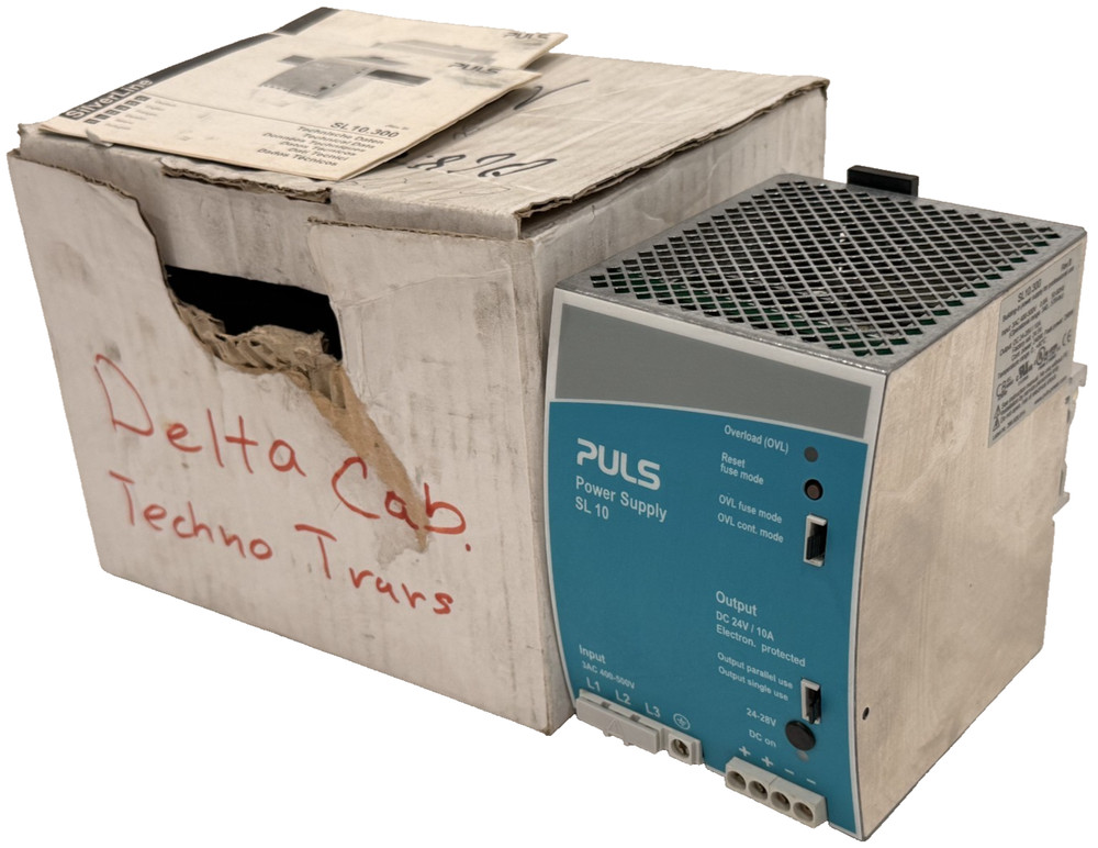 NEW PULS SL10.300 REV. B POWER SUPPLY 3AC 400V-500VAC 24-28VDC SL10300