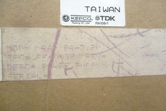 Kepco TDK Power Supply RAx24-7.2K 24V—7.2A 49684HI