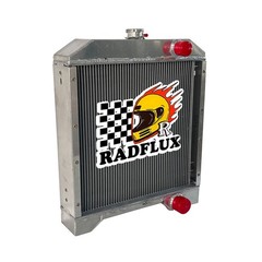 OEM#301877A2 Radiator Fit Case 1840 1845C Diesel Motor Skid Steer Loaders 2 Row