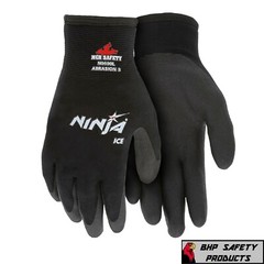 MCR MEMPHIS NINJA ICE INSULATED COLD WINTER WEATHER SAFETY WORK GLOVES 12/PAIRS