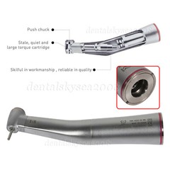 Dental Electric 1:5 increase Contra Angle (LED) Red Ring fit NSK micromotor USPS