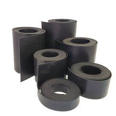 Neoprene Rubber Sheet Solid 1/16 Thick x 9″ Wide x 12″ Long 60A Duro, Black