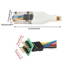 1pc SOP8/WSON8/QDFN8 SPI Adapter Clip Pin Flash on Chip Read ＆ Write Probe